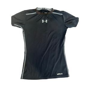 Under Armour Black Fitted Shirt size small